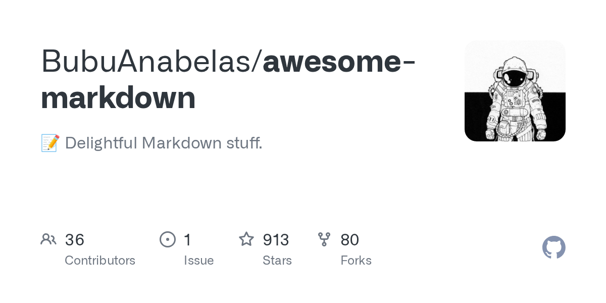BubuAnabelas/awesome-markdown preview