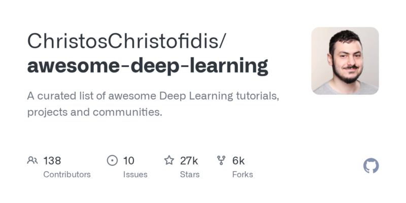 ChristosChristofidis/awesome-deep-learning 源码下载与部署教程-源码站