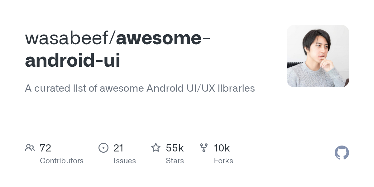 wasabeef/awesome-android-ui preview