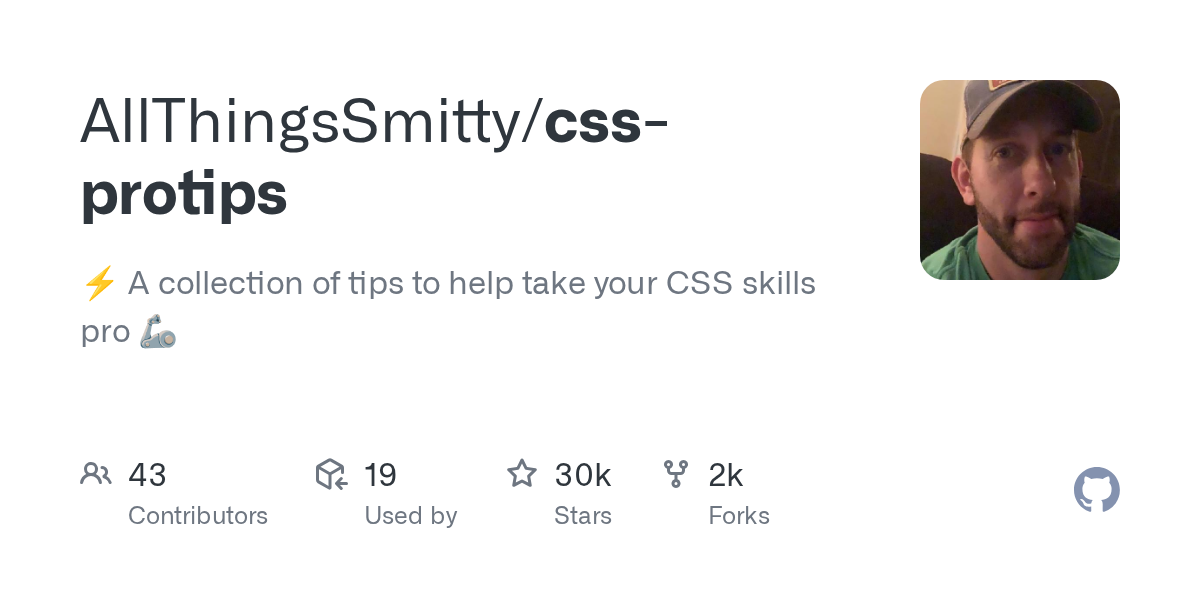 AllThingsSmitty/css-protips preview