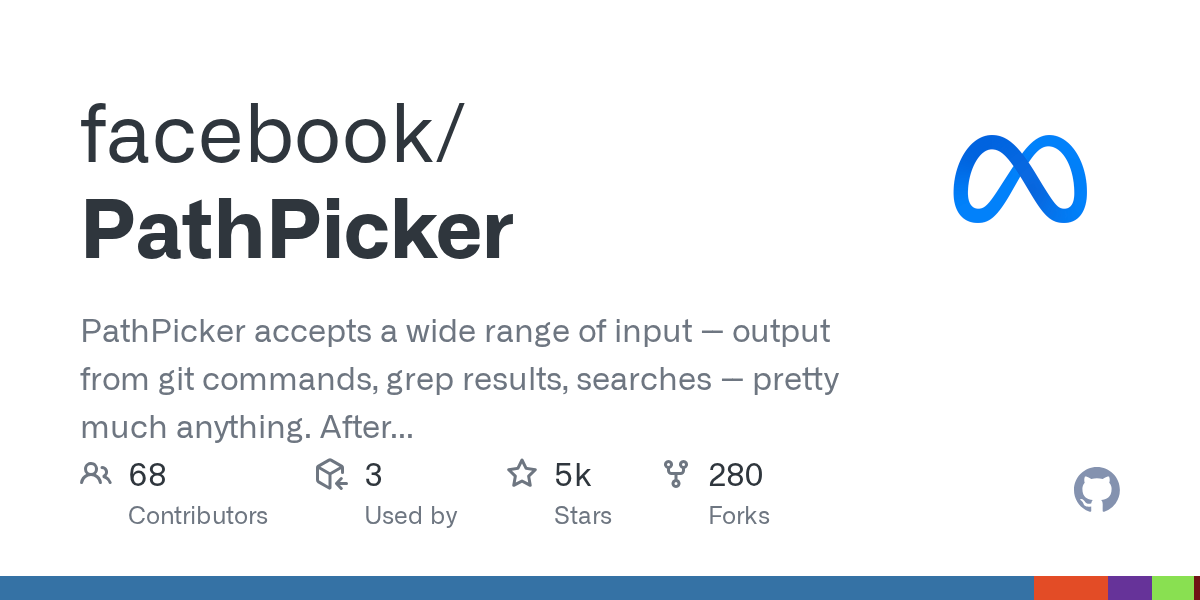 facebook/PathPicker preview
