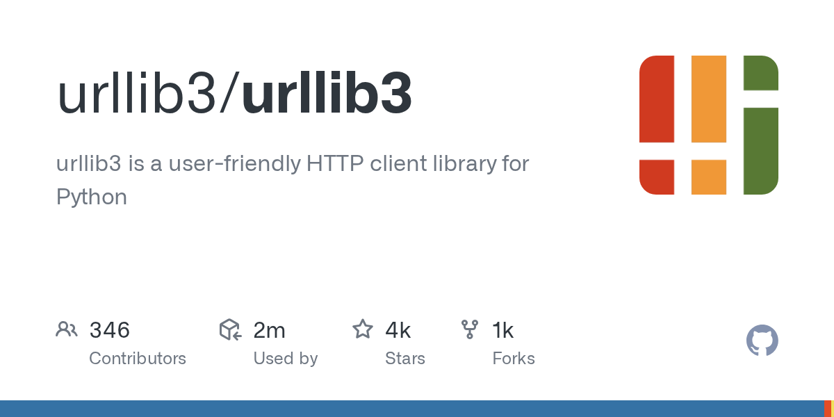 urllib3/urllib3 preview