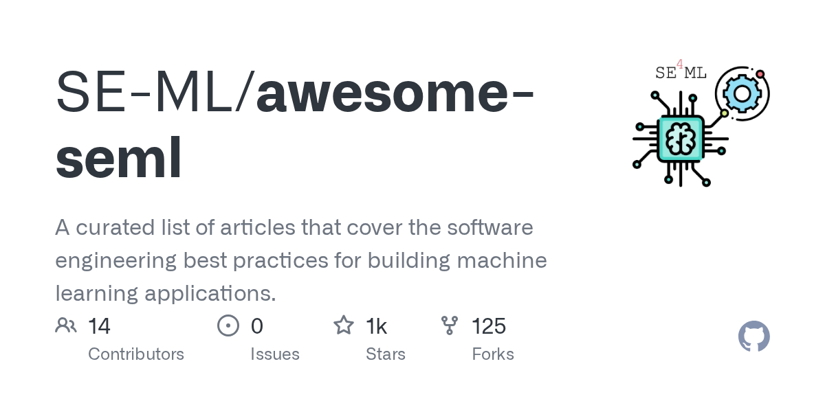 SE-ML/awesome-seml preview