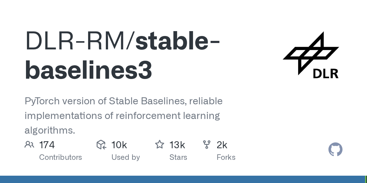 DLR-RM/stable-baselines3 preview