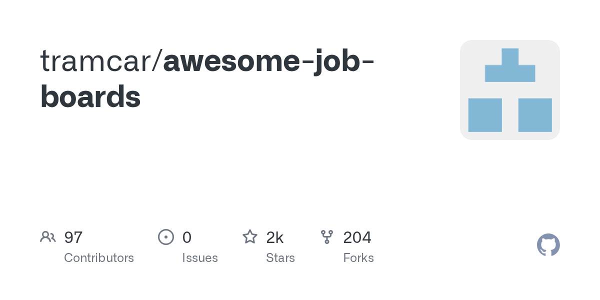 tramcar/awesome-job-boards preview