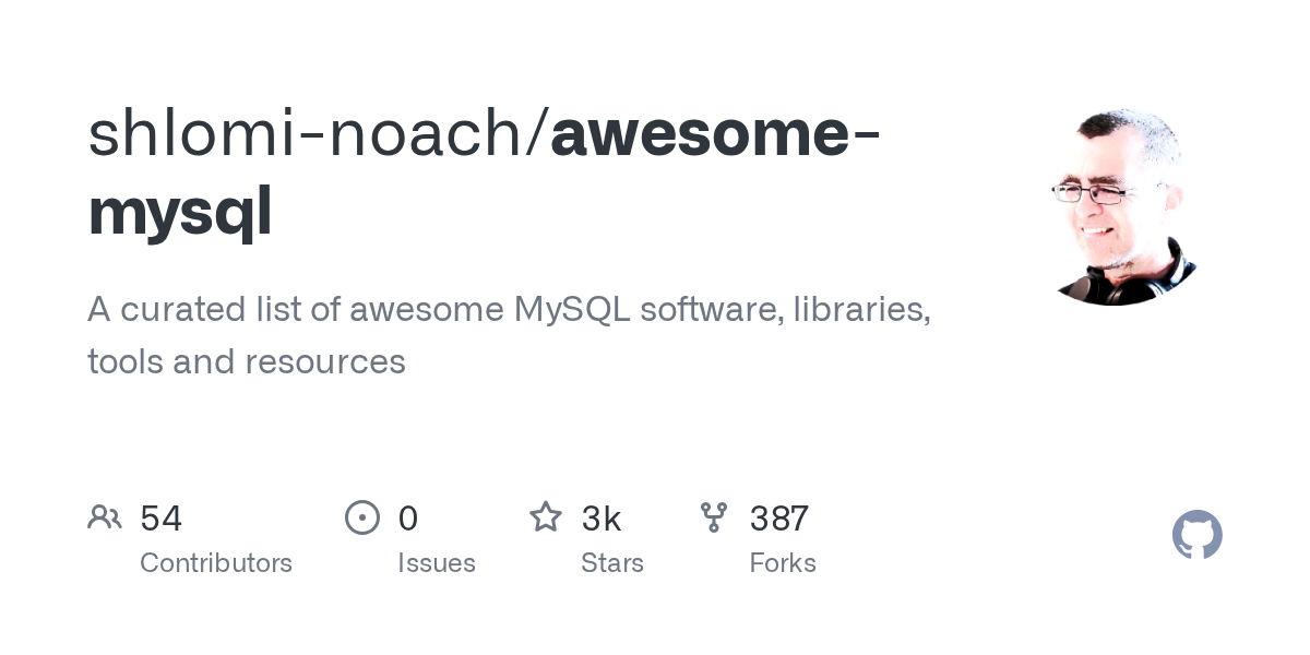 shlomi-noach/awesome-mysql preview