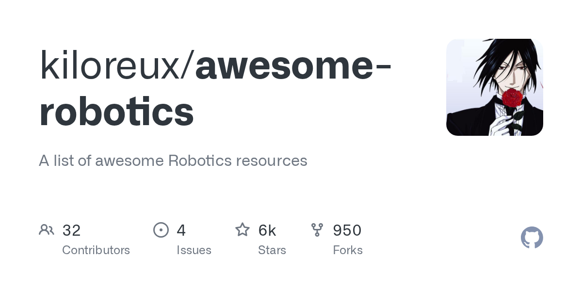 kiloreux/awesome-robotics preview