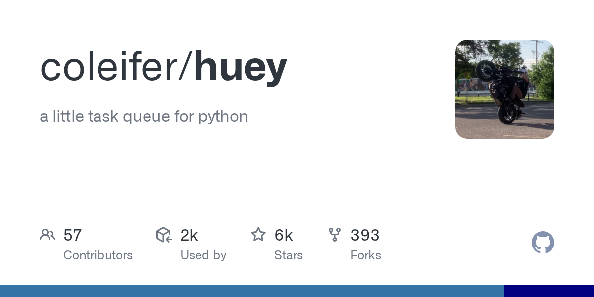 coleifer/huey preview