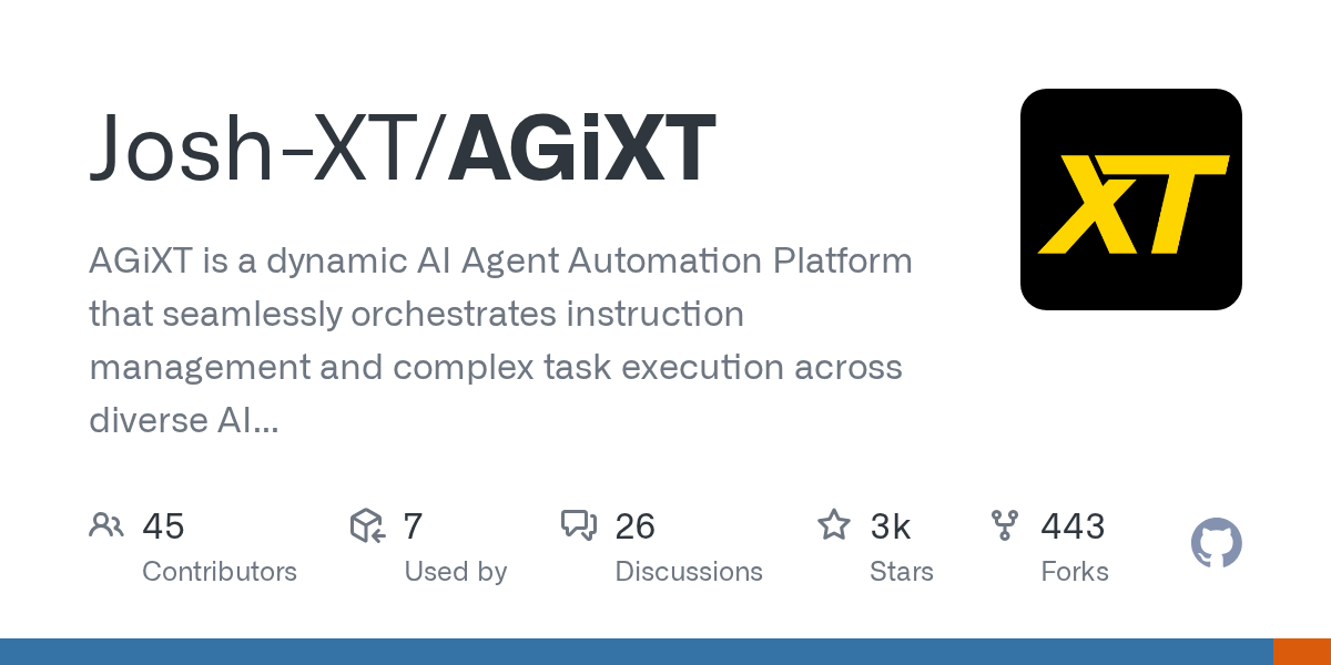 Josh-XT/AGiXT preview