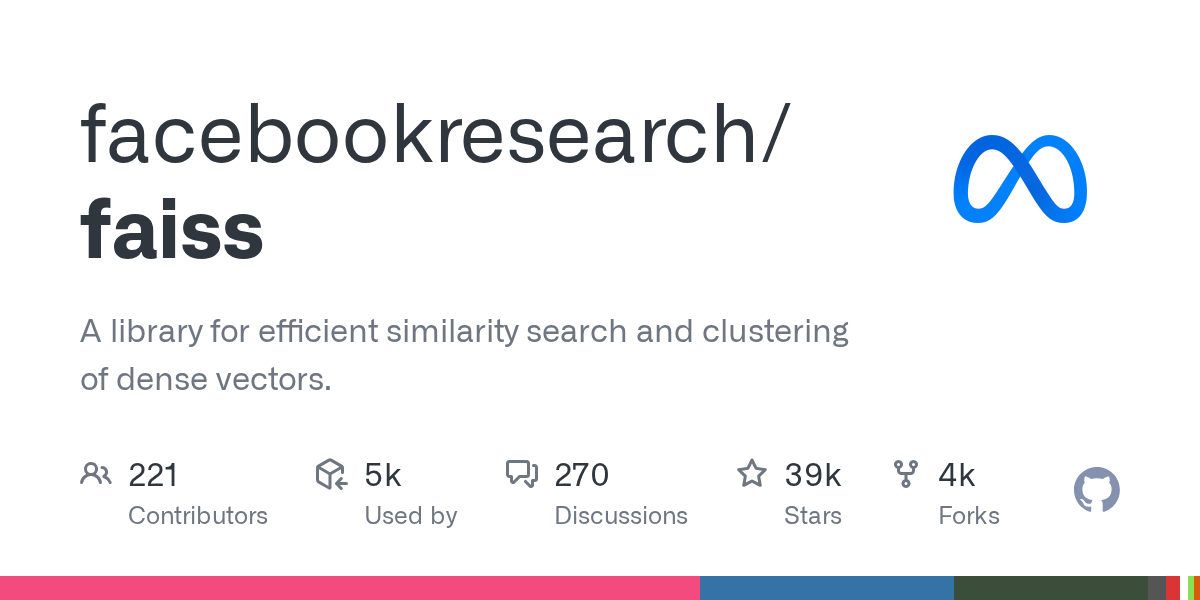 facebookresearch/faiss preview