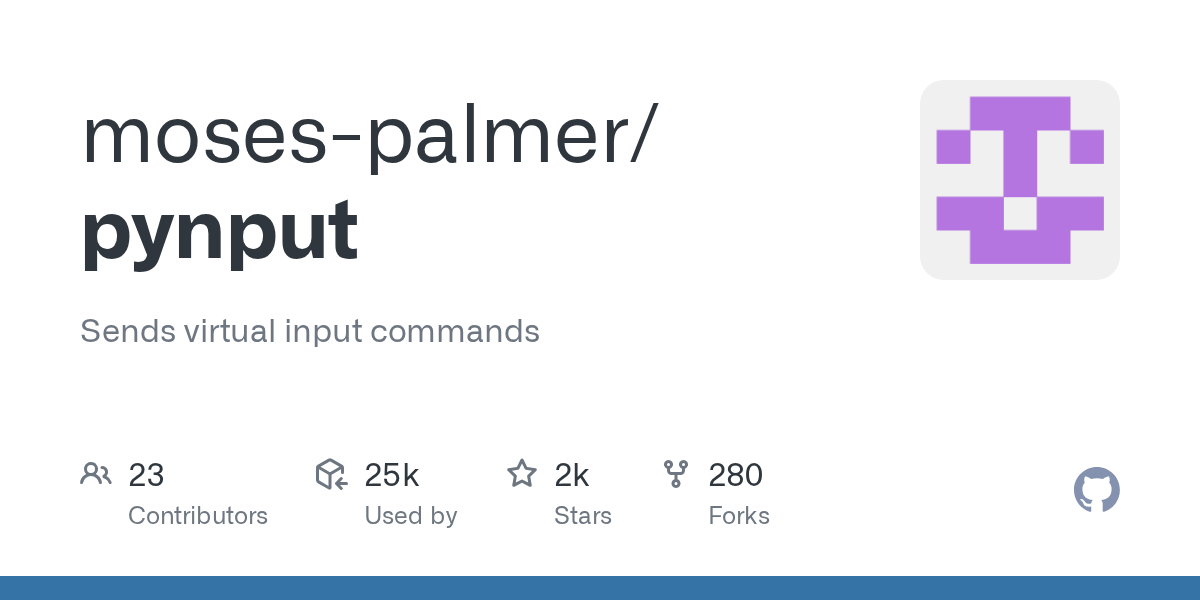 moses-palmer/pynput preview