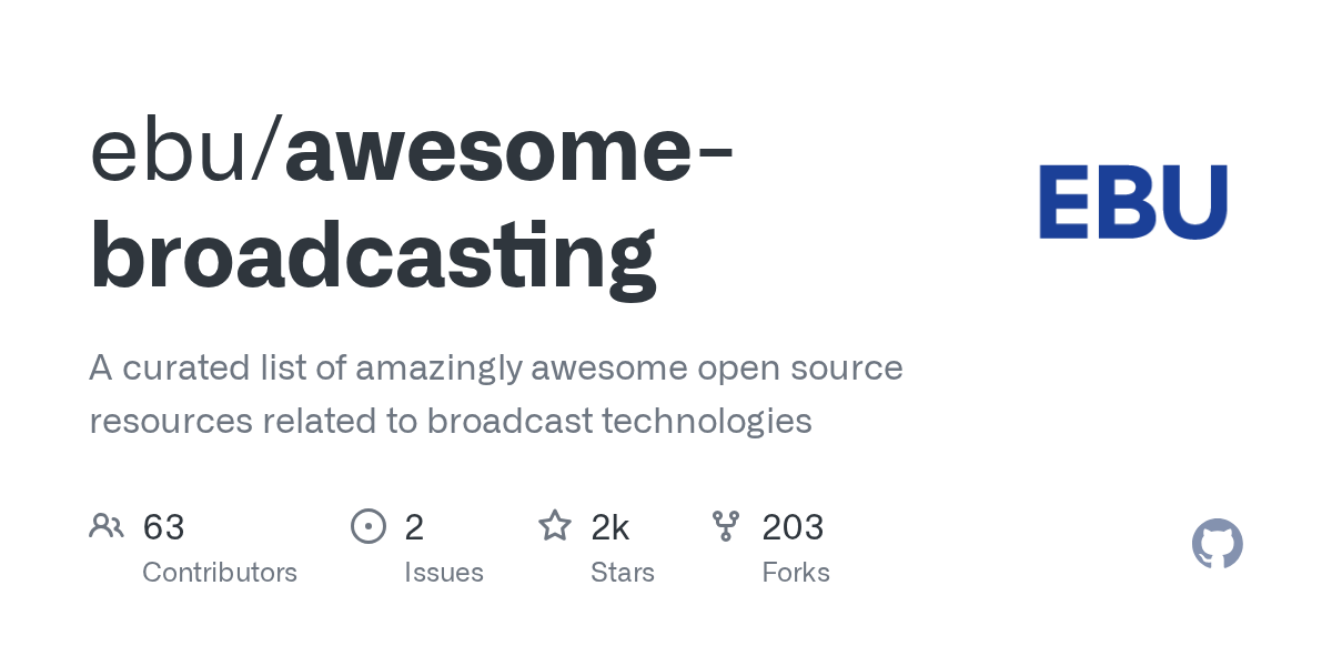 ebu/awesome-broadcasting preview