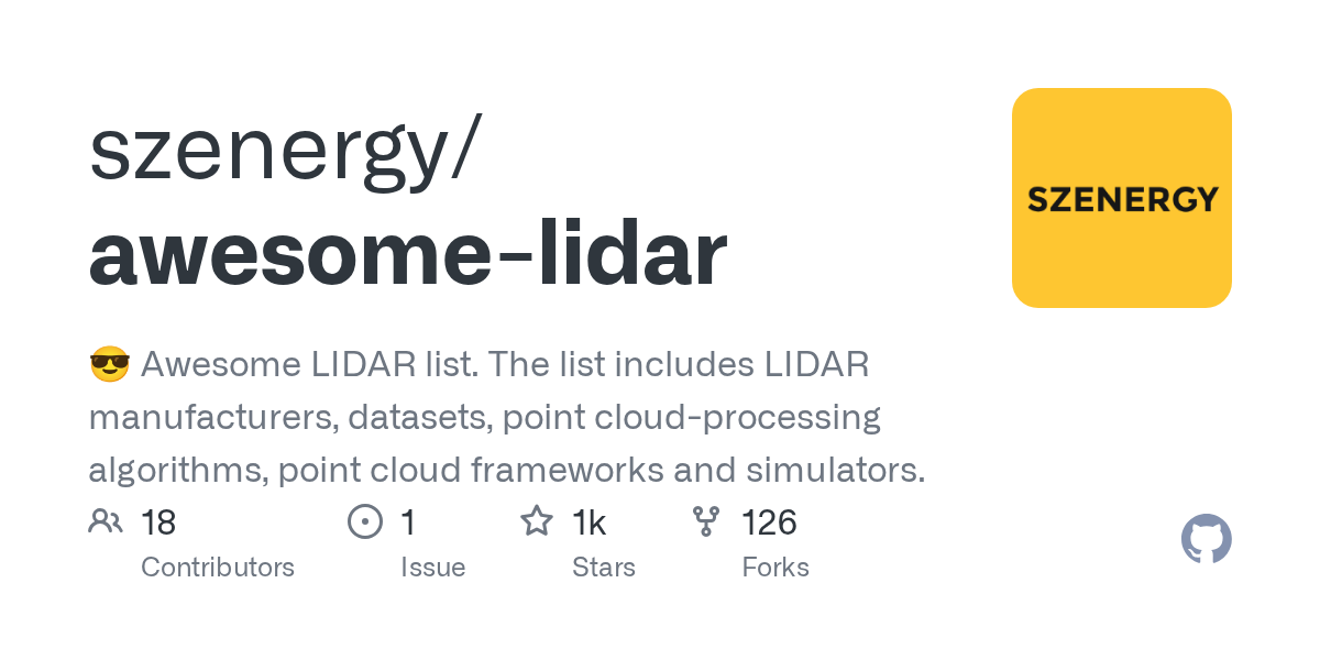 szenergy/awesome-lidar preview