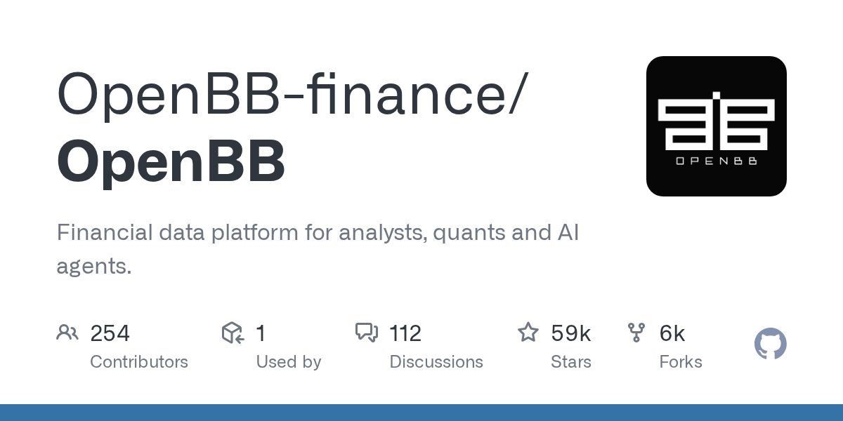 OpenBB-finance/OpenBB preview