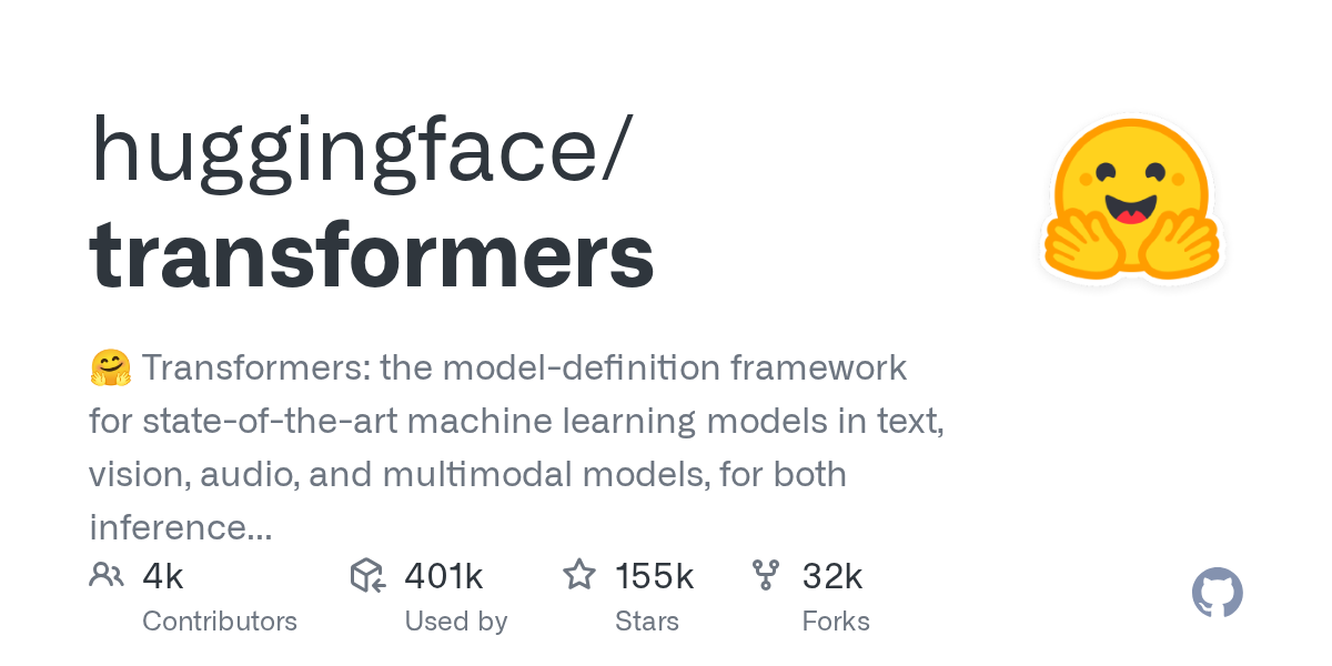huggingface/transformers preview