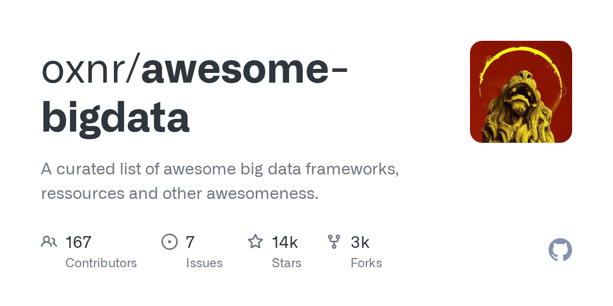 oxnr/awesome-bigdata preview
