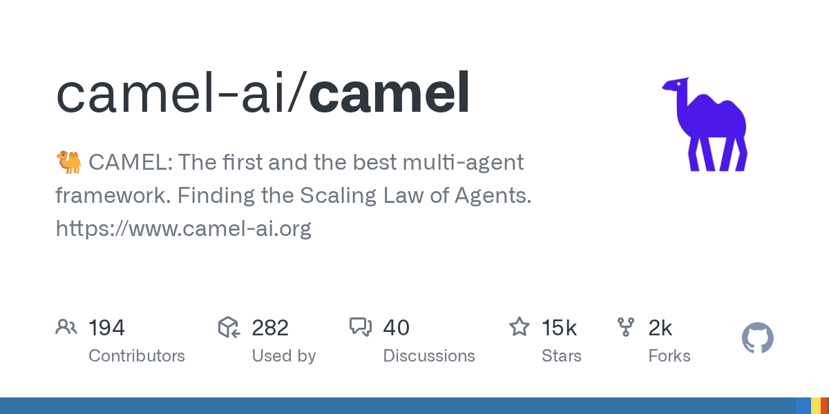 camel-ai/camel preview