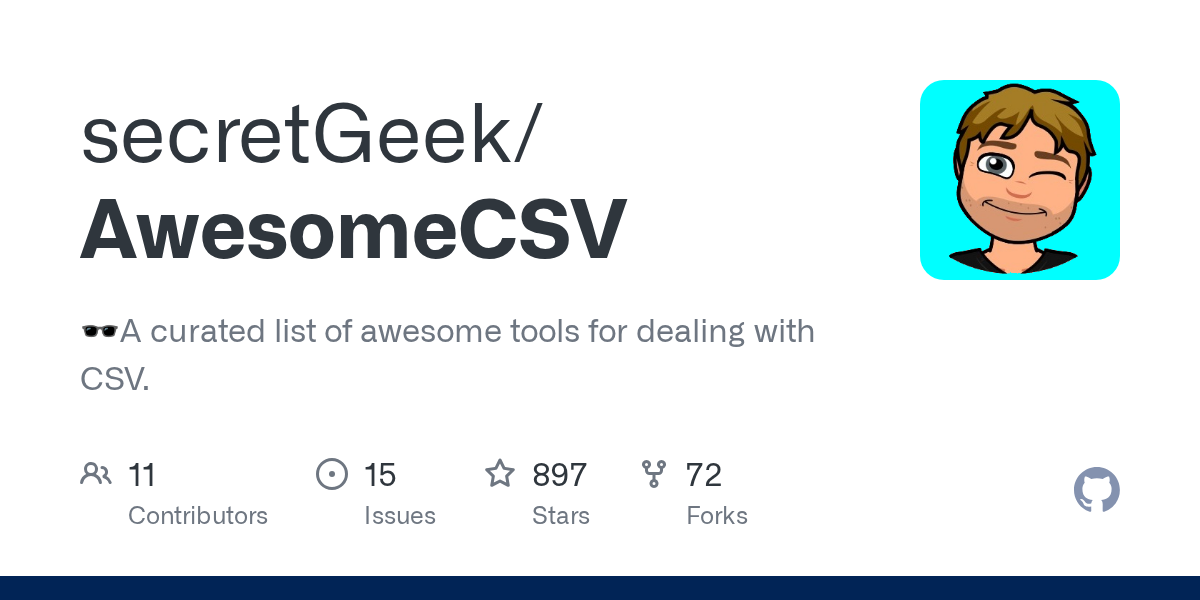 secretGeek/AwesomeCSV preview