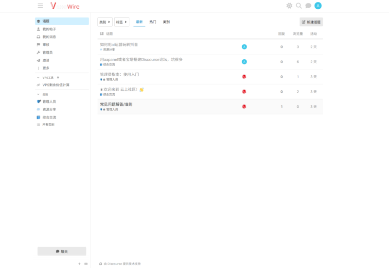 [实战教程]用aapanel或者宝塔搭建Discourse论坛-源码站