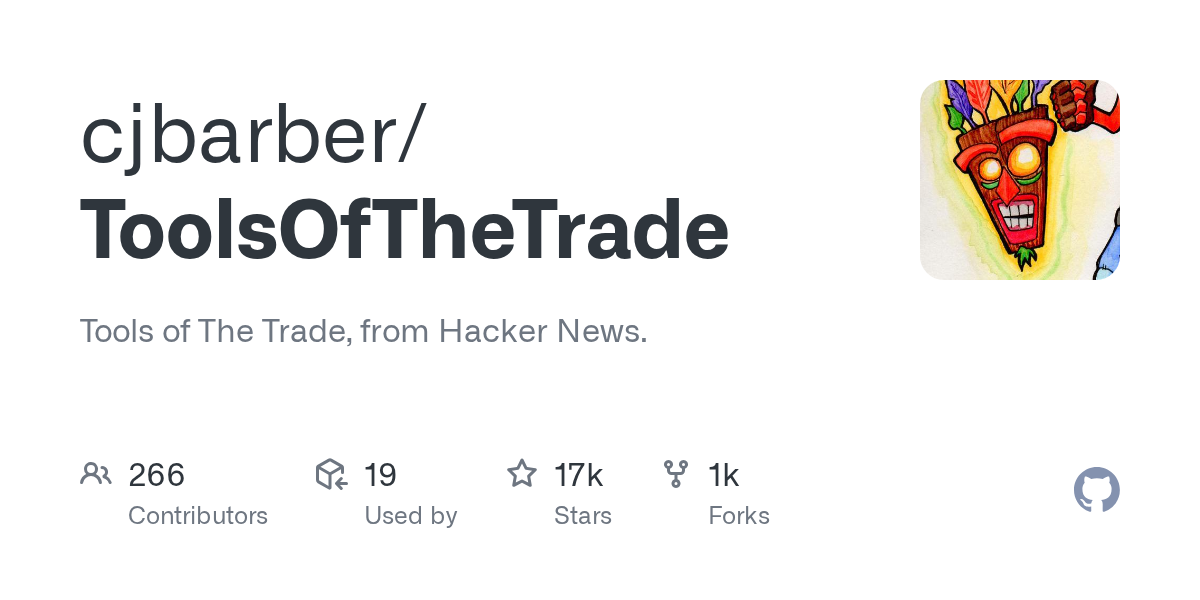 cjbarber/ToolsOfTheTrade preview