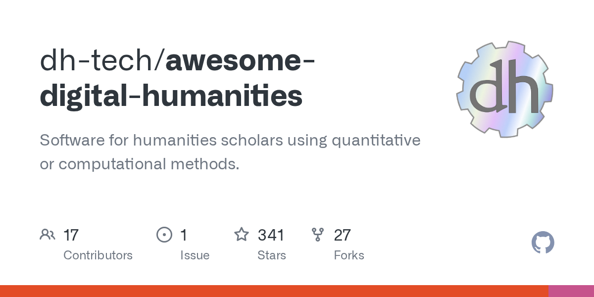 dh-tech/awesome-digital-humanities preview
