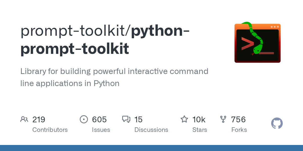 prompt-toolkit/python-prompt-toolkit preview