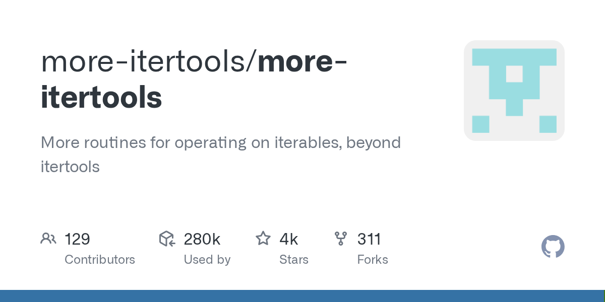 more-itertools/more-itertools preview