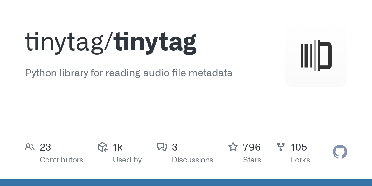 tinytag/tinytag preview