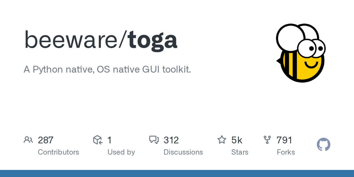 beeware/toga preview