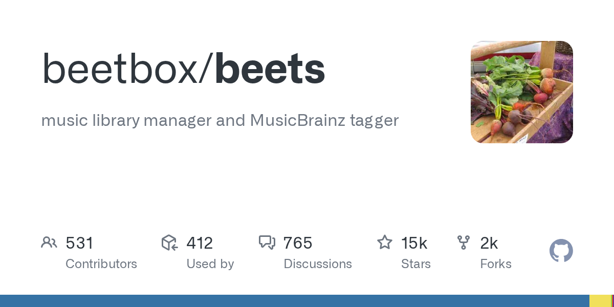 beetbox/beets preview