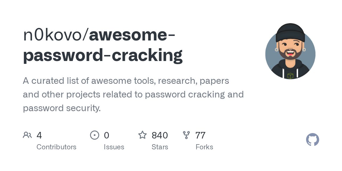 n0kovo/awesome-password-cracking preview