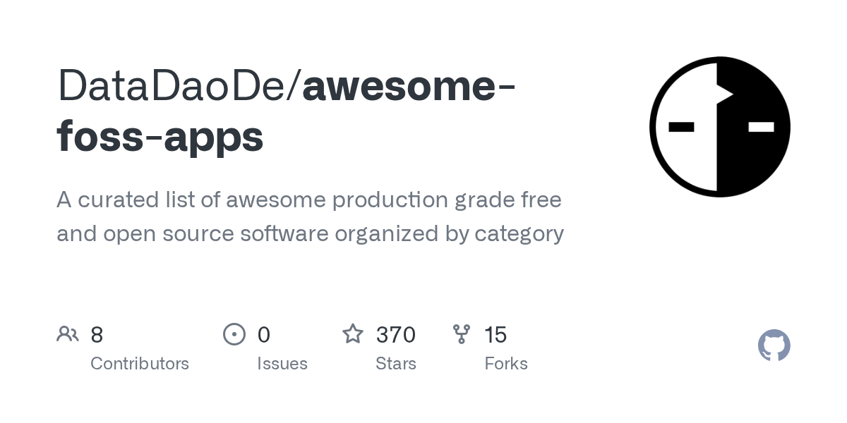 DataDaoDe/awesome-foss-apps preview