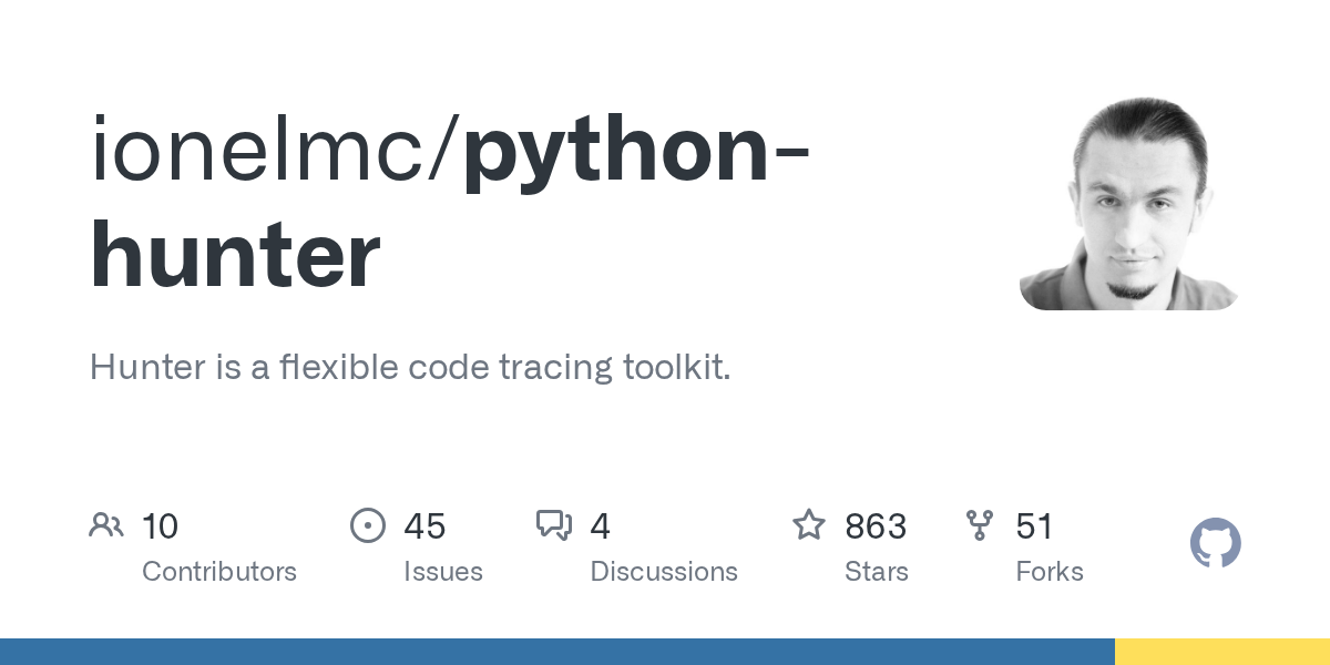 ionelmc/python-hunter preview