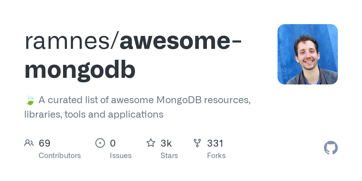 ramnes/awesome-mongodb preview
