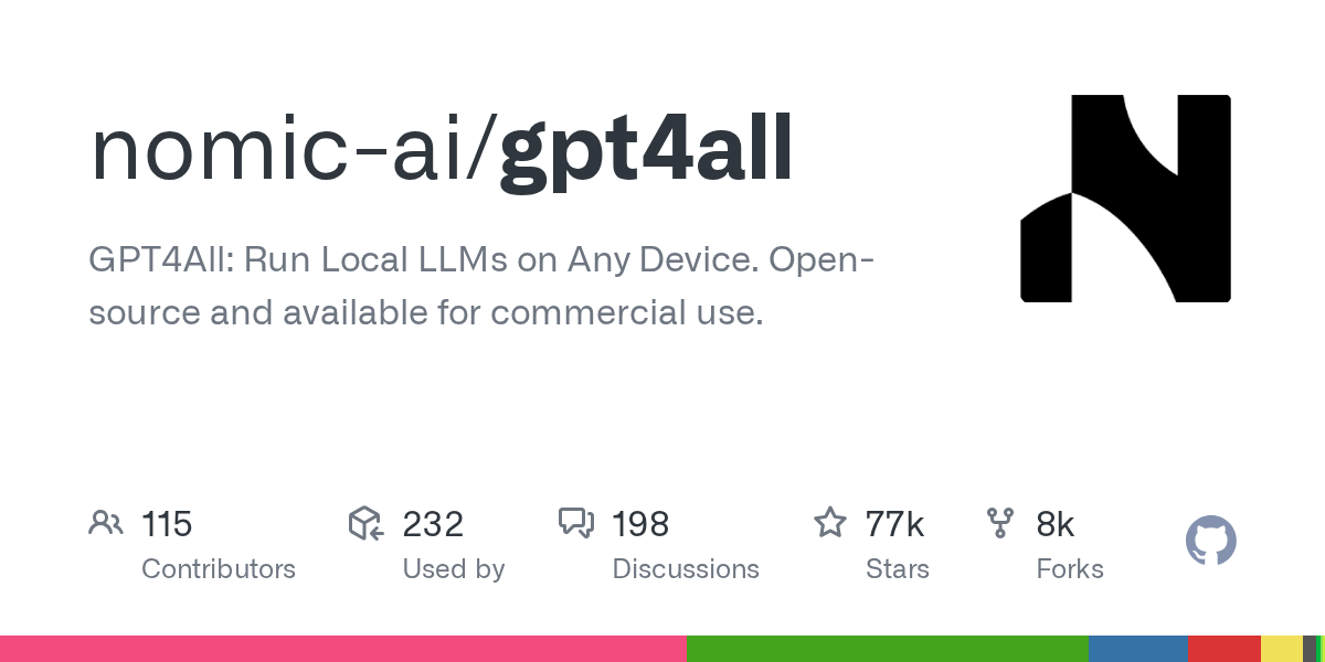 nomic-ai/gpt4all preview