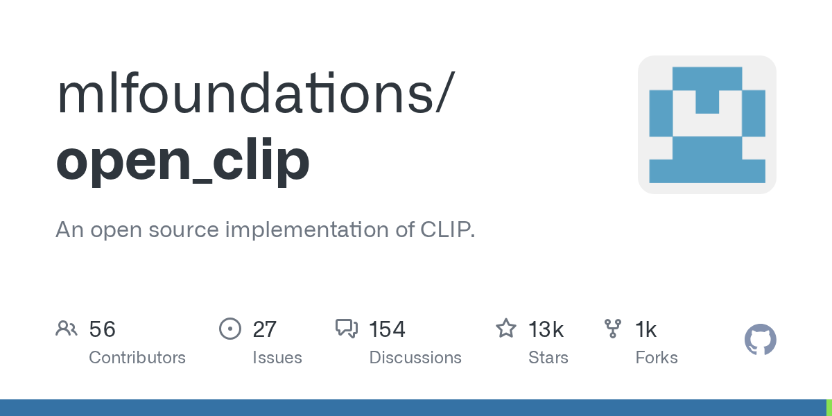 mlfoundations/open_clip preview