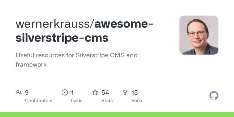 wernerkrauss/awesome-silverstripe-cms 源码下载与部署教程-源码站