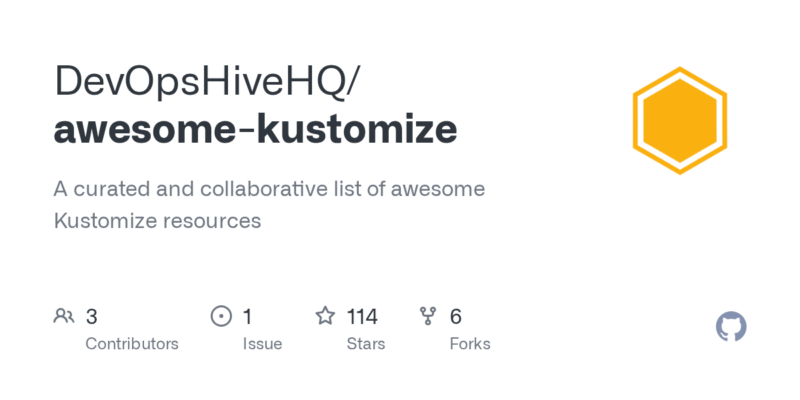 DevOpsHiveHQ/awesome-kustomize 源码下载与部署教程-源码站