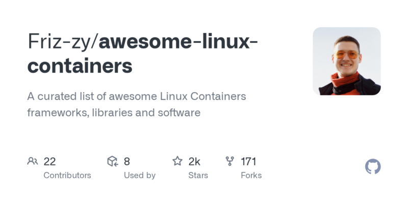 Friz-zy/awesome-linux-containers 源码下载与部署教程-源码站