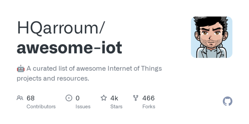 HQarroum/awesome-iot 源码下载与部署教程-源码站