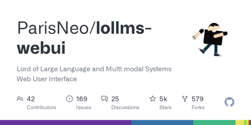 ParisNeo/lollms-webui 源码下载与部署教程-源码站