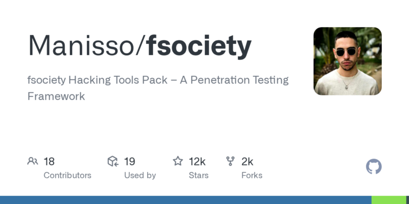 Manisso/fsociety 源码下载_部署教程_开源项目-源码站