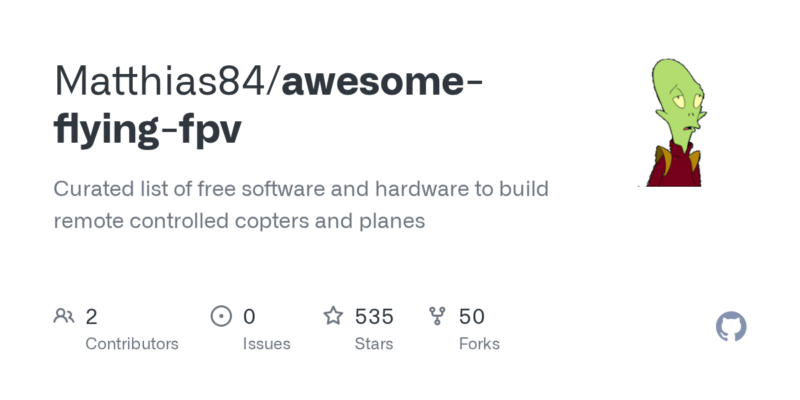 Matthias84/awesome-flying-fpv 源码下载_部署教程_开源项目-源码站