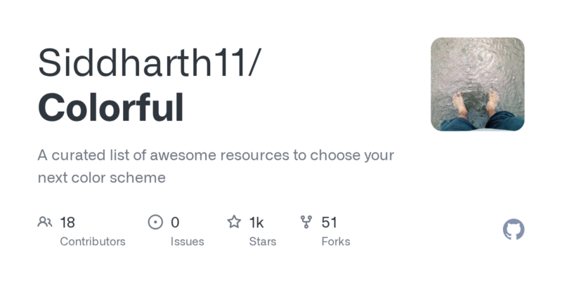 Siddharth11/Colorful 源码下载_部署教程_开源项目-源码站