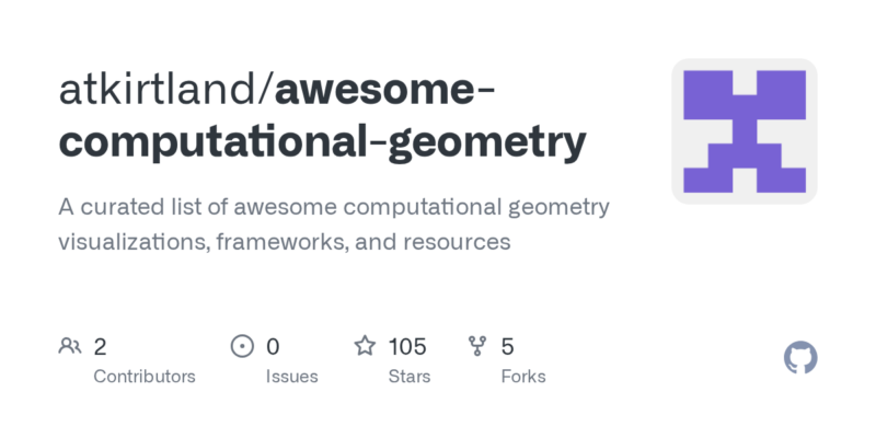 atkirtland/awesome-computational-geometry 源码下载_部署教程_开源项目-源码站