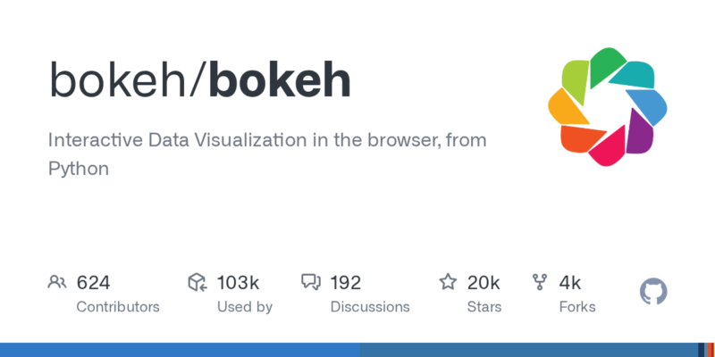 bokeh/bokeh 源码下载_部署教程_开源项目-源码站