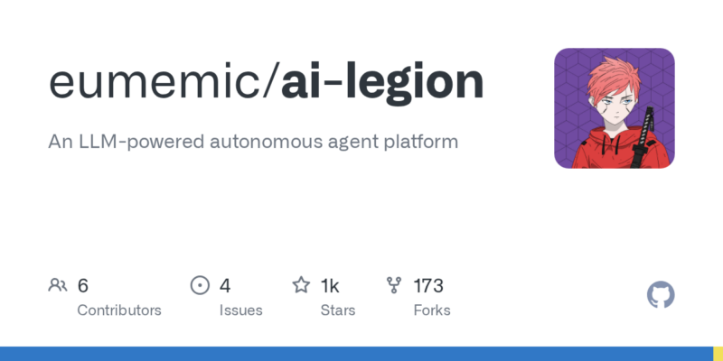 eumemic/ai-legion 源码下载与部署教程-源码站