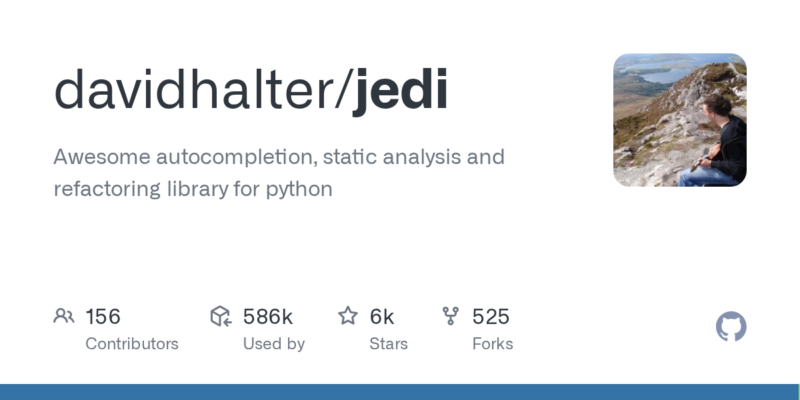 davidhalter/jedi 源码下载_部署教程_开源项目-源码站