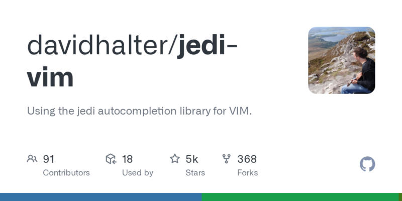 davidhalter/jedi-vim 源码下载_部署教程_开源项目-源码站
