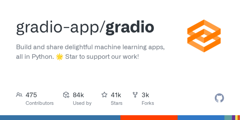 gradio-app/gradio 源码下载与部署教程-源码站